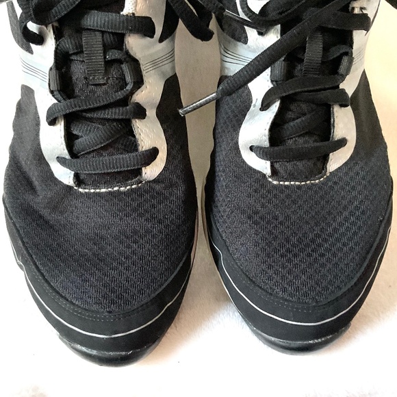 Silver Black BLOCH Mesh Trainer Dance Boost Comfort Sneakers Sz 11 - Picture 6 of 12